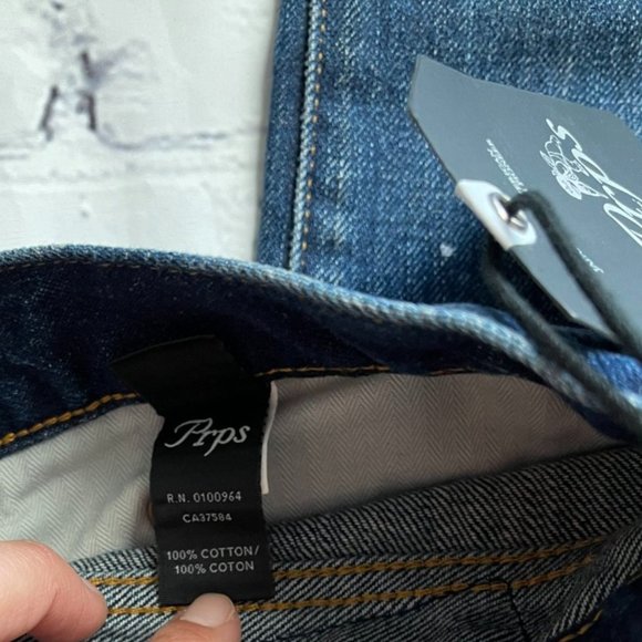 PRPS Le Sabre Slim Fit Jeans In Cimabue - Picture 8 of 11